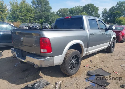 2012 Ram 1500 Laramie z USA, uszkodzony, nr VIN 1C6RD7NT6CS120375